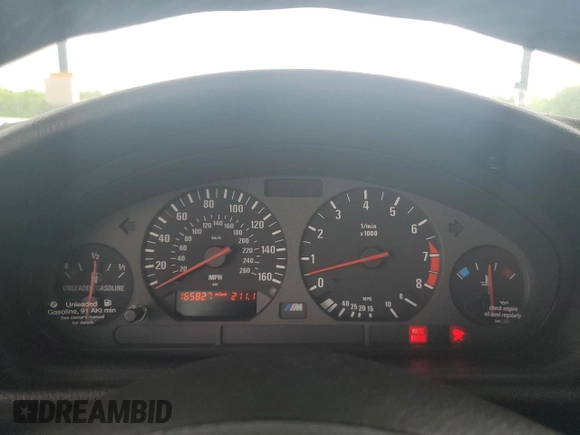 1998 BMW M3 z VIN WBSCD9326WEE09047, wystawiony jako Copart lot #54453485 z przebiegiem 165 827 mil mil oraz Szkody całkowita. Historia ofert i sprzedaży dostępna na DreamBid. Obrazek 9.