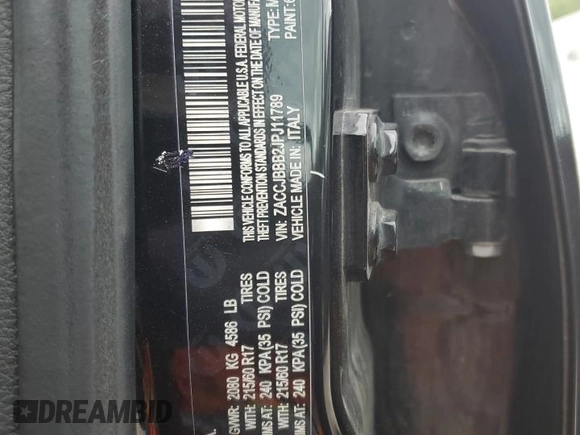 2018 Jeep Renegade Latitude with VIN ZACCJBBB2JPJ11789, listed as a Copart auction lot 61667685 with 113,311 mi miles and Salvage title. Bid and sale history available at DreamBid. Image 13.