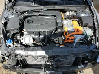 2020 Hyundai Sonata Hybrid Blue with VIN KMHL24JJ0LA012441, listed as a Copart auction lot 73644573 with 23,829 mi miles. Bid and sale history available at carsss.com. Image 11.