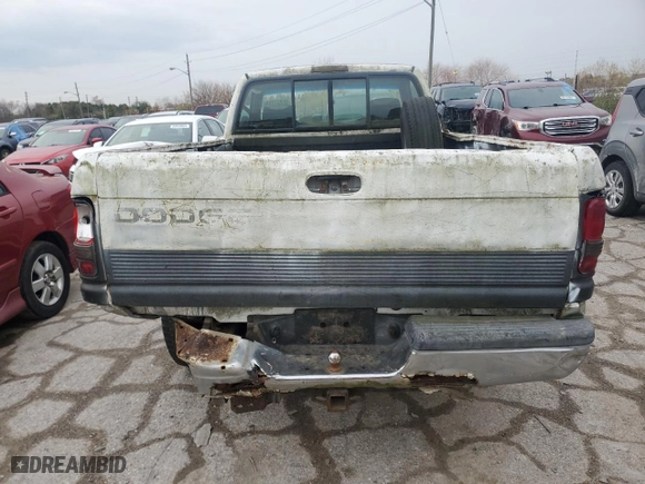 1995 Dodge Ram 1500 with VIN 1B7HC16Y0SS368599, listed as a Copart auction lot 80857334 with 227,629 mi miles and Salvage Title. Bid and sale history available at carsss.com. Image 6.