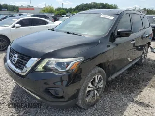 2017 Nissan Pathfinder SL with VIN 5N1DR2MM9HC652248, listed as a Copart auction lot 60658735 with 114,559 mi miles and Salvage title. Bid and sale history available at DreamBid. Image 1.
