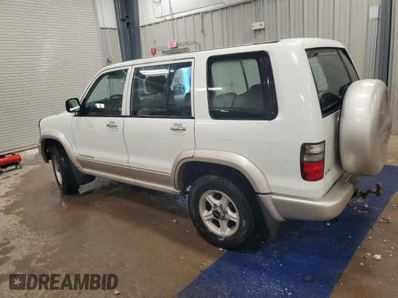 2000 Isuzu Trooper S z VIN JACDJ58X5Y7J15479, wystawiony jako Copart lot #49169485 z przebiegiem 177 016 mil mil oraz Czysty tytuł • Clean title. Historia ofert i sprzedaży dostępna na DreamBid. Obrazek 2.