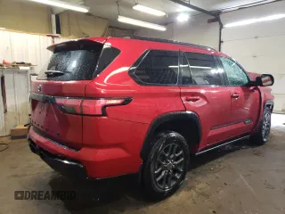 2023 Toyota Sequoia SR5 with VIN 7SVAAABA0PX015926, listed as a Copart auction lot 85328524 with 0 mi miles and Salvage Title. Bid and sale history available at carsss.com. Image 3.