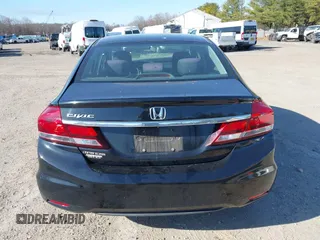 2015 Honda Civic Sedan SE with VIN 19XFB2F77FE217419, listed as a IAAI auction lot 41773049 with 150,891 mi miles. Bid and sale history available at carsss.com. Image 16.