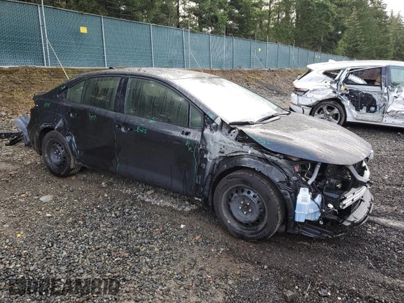 2020 Toyota Corolla LE with VIN JTDEPRAE9LJ045419, listed as a Copart auction lot 47399695 with 62,409 mi miles and Salvage Title. Bid and sale history available at carsss.com. Image 4.