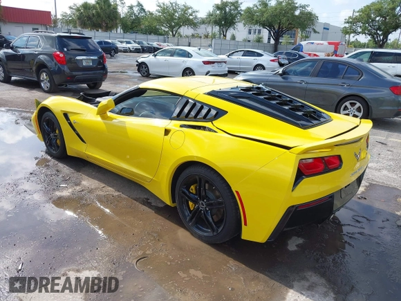 2017 Chevrolet Corvette 1LT with VIN 1G1YB2D75H5106788, listed as a IAAI auction lot 42171603 with 124,958 mi miles and . Bid and sale history available at DreamBid. Image 3.