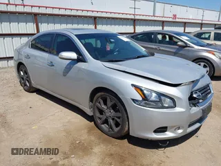 2014 Nissan Maxima S z VIN 1N4AA5AP7EC496842, wystawiony jako IAAI lot #41967891 z przebiegiem 161 119 mil mil oraz . Historia ofert i sprzedaży dostępna na DreamBid. Obrazek 1.