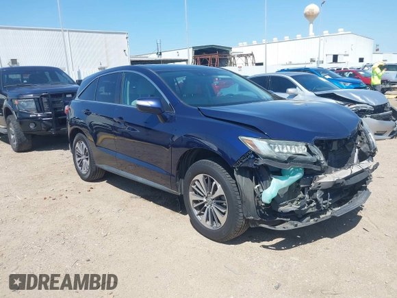 2017 Acura RDX w/Advance Pkg with VIN 5J8TB4H77HL020371, listed as a IAAI auction lot 41983576 with 117,146 mi miles. Bid and sale history available at carsss.com. Image 1.