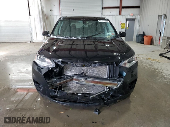 2018 Chevrolet Traverse LS with VIN 1GNEVFKW3JJ142132, listed as a Copart auction lot 41777725 with 126,104 mi miles and Salvage Title. Bid and sale history available at carsss.com. Image 5.