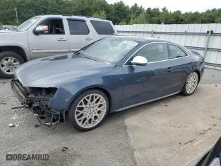 2008 Audi S5 with VIN WAURV78T08A024365, listed as a Copart auction lot 69454264 with 0 mi miles and Salvage Title. Bid and sale history available at carsss.com. Image 1.