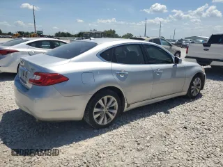 2011 Infiniti M37 with VIN JN1BY1AP7BM324886, listed as a Copart auction lot 63787144 with 186,400 mi miles and Salvage Title. Bid and sale history available at carsss.com. Image 3.