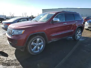 2012 Jeep Grand Cherokee Overland with VIN 1C4RJFCG3CC164832, listed as a Copart auction lot 48041235 with 295,748 mi miles and Clean Title. Bid and sale history available at carsss.com. Image 1.