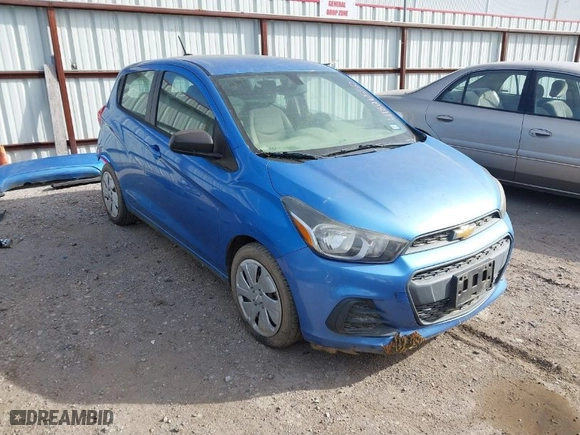 2017 Chevrolet Spark LS with VIN KL8CA6SA5HC757059, listed as a IAAI auction lot 41826550 with 71,023 mi miles. Bid and sale history available at carsss.com. Image 1.