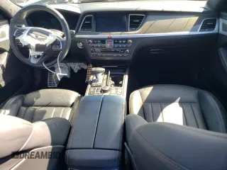 2018 Genesis G80 Sport z VIN KMHGN4JB9JU247868, wystawiony jako Copart lot #47442534 z przebiegiem 47 162 mil mil oraz Szkoda całkowita • Salvage title. Historia ofert i sprzedaży dostępna na DreamBid. Obrazek 8.