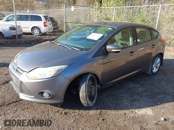 2014 Ford Focus SE with VIN 1FADP3K22EL327833, listed as a IAAI auction lot 41969740 with 108,649 mi miles. Bid and sale history available at carsss.com. Image 2.