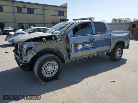 2024 Chevrolet Colorado 2WD Work Truck z VIN 1GCGSBECXR1232006, wystawiony jako Copart lot #49983325 z przebiegiem Nie podano mil oraz Szkoda całkowita • Salvage title. Historia ofert i sprzedaży dostępna na DreamBid. Obrazek 1.
