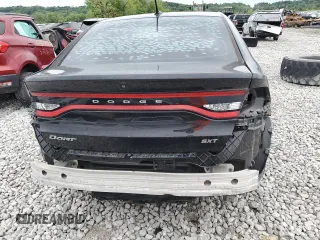 2015 Dodge Dart SXT with VIN 1C3CDFBB2FD364767, listed as a Copart auction lot 57524925 with 73,010 mi miles and Salvage title. Bid and sale history available at DreamBid. Image 6.