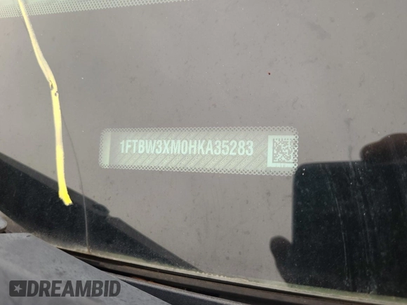 2017 Ford Transit with VIN 1FTBW3XM0HKA35283, listed as a IAAI auction lot 42191462 with 133,244 mi miles and . Bid and sale history available at carsss.com. Image 1.
