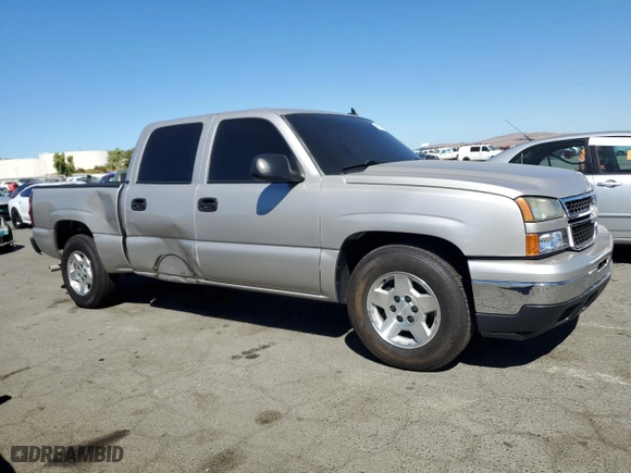 2006 Chevrolet Silverado 1500 LT3 with VIN 2GCEC13Z061280433, listed as a Copart auction lot 71437374 with 168,100 mi miles and Salvage Title. Bid and sale history available at carsss.com. Image 4.
