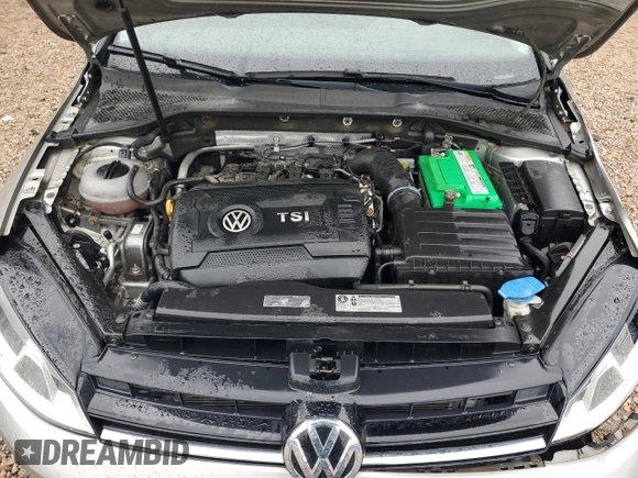 2017 Volkswagen Golf S z VIN 3VWC17AU6HM501906, wystawiony jako Copart lot #56769905 z przebiegiem 162 707 mil mil oraz Szkoda całkowita • Salvage title. Historia ofert i sprzedaży dostępna na DreamBid. Obrazek 12.