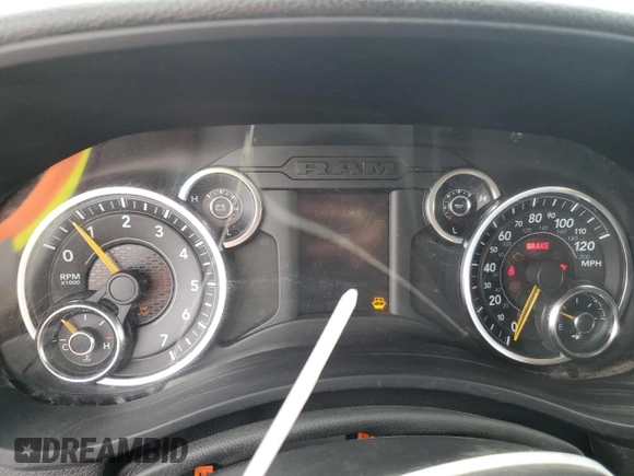 2020 Ram 2500 Tradesman with VIN 3C6UR5CJ3LG275880, listed as a Copart auction lot 60760845 with 89,915 mi miles and Clean title. Bid and sale history available at DreamBid. Image 9.