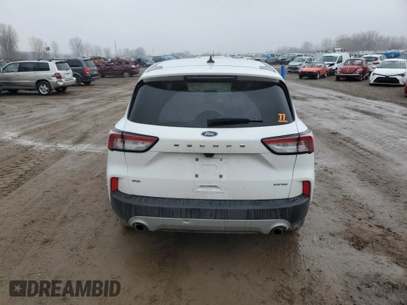 2022 Ford Escape SE with VIN 1FMCU9G64NUA44076, listed as a Copart auction lot 81164444 with 75,201 mi miles and Non Repairable. Bid and sale history available at DreamBid. Image 6.