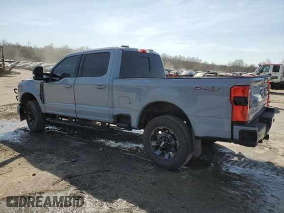 2024 Ford Super Duty F-250 SRW XL with VIN 1FT7W2BN8RED51112, listed as a Copart auction lot 48880945 with 5,200 mi miles and Salvage Title. Bid and sale history available at carsss.com. Image 2.