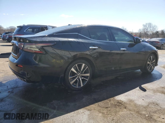 2020 Nissan Maxima SL z VIN 1N4AA6DVXLC386459, wystawiony jako Copart lot #51216305 z przebiegiem 48 519 mil mil oraz Szkoda całkowita • Salvage title. Historia ofert i sprzedaży dostępna na DreamBid. Obrazek 3.