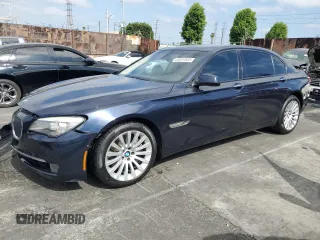 2009 BMW 7 Series 750Li with VIN WBAKB83569CY61846, listed as a Copart auction lot 63497685 with 64,898 mi miles and Salvage title. Bid and sale history available at DreamBid. Image 1.