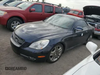 2007 Lexus SC 430 with VIN JTHFN45Y079012879, listed as a Copart auction lot 76712904 with Not Provided miles and Salvage Title. Bid and sale history available at DreamBid. Image 1.