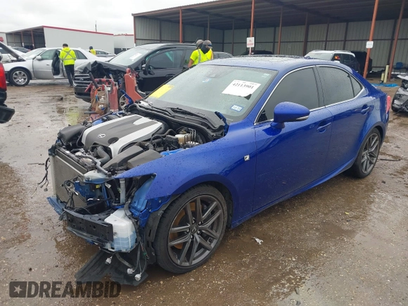 2017 Lexus IS 300 with VIN JTHCM1D20H5021902, listed as a IAAI auction lot 42113901 with 67,471 mi miles and . Bid and sale history available at DreamBid. Image 2.