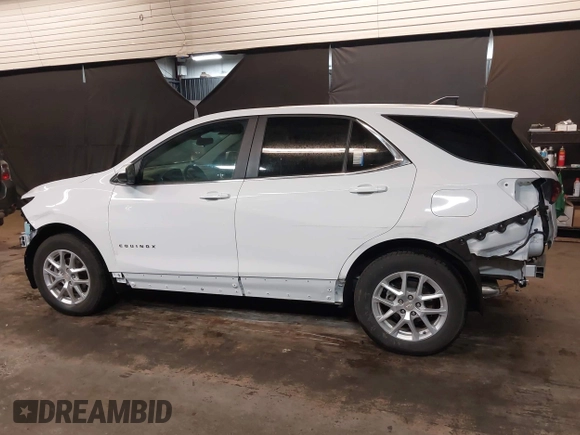 2023 Chevrolet Equinox LT with VIN 3GNAXUEG0PL105123, listed as a IAAI auction lot 42465118 with 10,530 mi miles and . Bid and sale history available at DreamBid. Image 15.