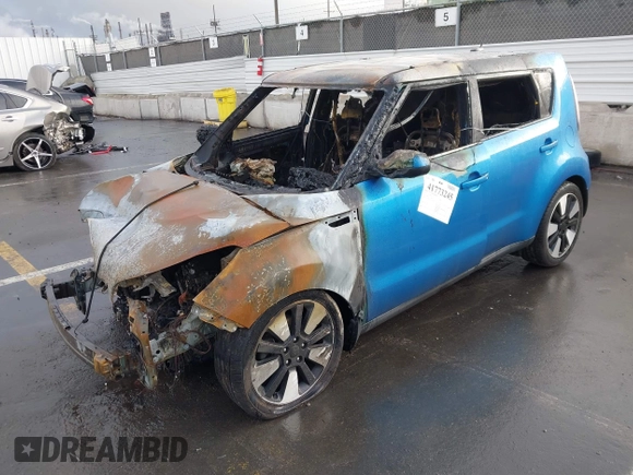 2018 Kia Soul + with VIN KNDJP3A57J7554995, listed as a IAAI auction lot 41773245 with 1 mi miles. Bid and sale history available at carsss.com. Image 17.