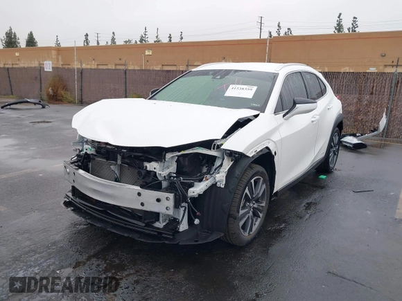 2022 Lexus UX 250h z VIN JTHX9JBH5N2056118, wystawiony jako IAAI lot #41538359 z przebiegiem 32 699 mil mil oraz . Historia ofert i sprzedaży dostępna na DreamBid. Obrazek 18.