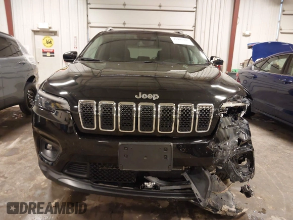 2021 Jeep Cherokee Latitude Lux with VIN 1C4PJMMX2MD221463, listed as a IAAI auction lot 41901907 with 54,027 mi miles and . Bid and sale history available at carsss.com. Image 13.