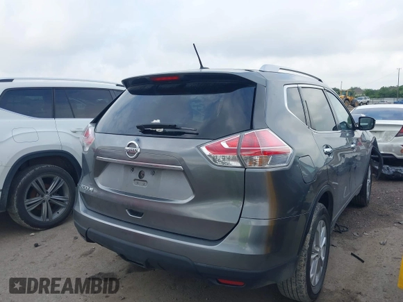 2016 Nissan Rogue SV z VIN KNMAT2MV6GP635951, wystawiony jako IAAI lot #42120009 z przebiegiem Nie podano mil oraz . Historia ofert i sprzedaży dostępna na DreamBid. Obrazek 4.