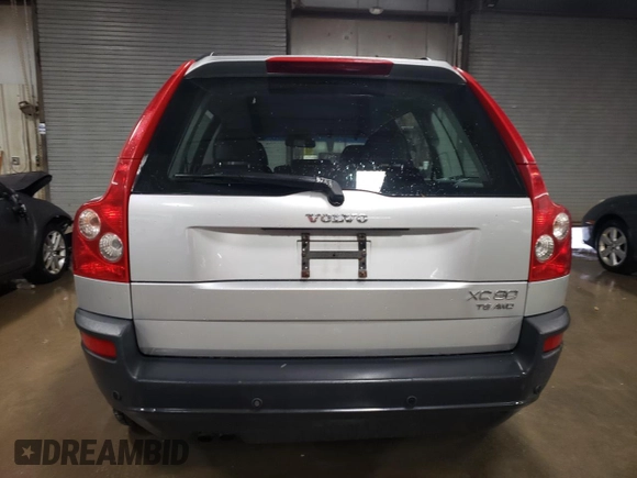 2004 Volvo XC90 with VIN YV1CM91H541052745, listed as a Copart auction lot 81890714 with 122,372 mi miles and Salvage Title. Bid and sale history available at DreamBid. Image 6.