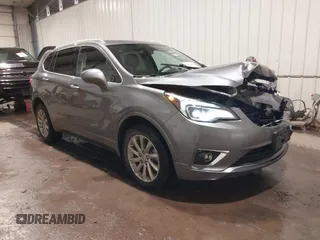 2019 Buick Envision Essence with VIN LRBFX2SA0KD066243, listed as a IAAI auction lot 41029795 with 72,748 mi miles and . Bid and sale history available at carsss.com. Image 1.