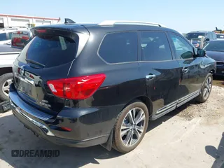 2020 Nissan Pathfinder Platinum with VIN 5N1DR2DM0LC633399, listed as a IAAI auction lot 41850878 with 71,101 mi miles and . Bid and sale history available at DreamBid. Image 4.