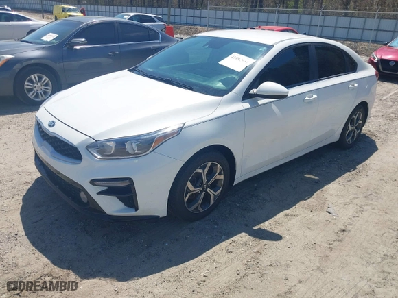 2019 Kia Forte LXS with VIN 3KPF24AD7KE042205, listed as a IAAI auction lot 41895139 with 98,183 mi miles. Bid and sale history available at carsss.com. Image 2.