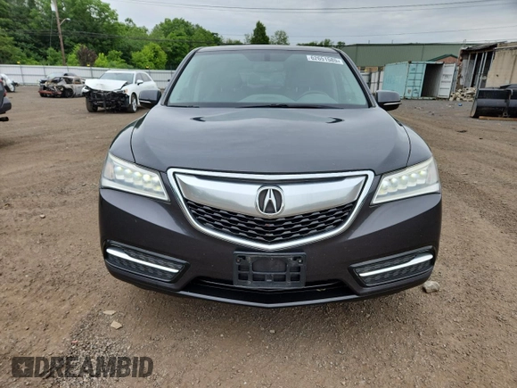 2014 Acura MDX with VIN 5FRYD4H21EB015439, listed as a Copart auction lot 62651585 with 129,877 mi miles and Clean title. Bid and sale history available at DreamBid. Image 5.