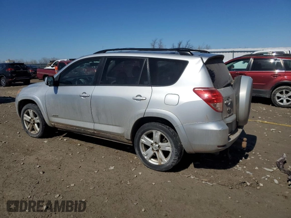 2007 Toyota RAV4 Sport z VIN JTMBK32V176020732, wystawiony jako Copart lot #50323625 z przebiegiem 186 763 mil mil oraz Czysty tytuł • Clean title. Historia ofert i sprzedaży dostępna na DreamBid. Obrazek 2.