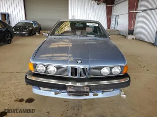 1985 BMW 6 Series 635CSi with VIN WBAEC8400F0611576, listed as a Copart auction lot 52735165 with 152,898 mi miles and Salvage Title. Bid and sale history available at carsss.com. Image 5.