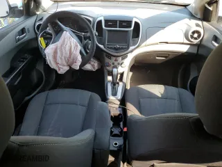 2017 Chevrolet Sonic LT with VIN 1G1JD5SH6H4130810, listed as a Copart auction lot 46839195 with 0 mi miles and Salvage Title. Bid and sale history available at carsss.com. Image 8.