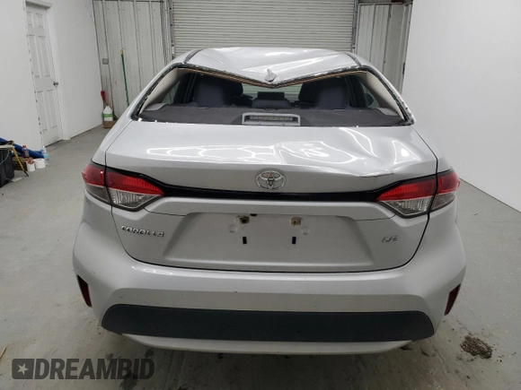 2021 Toyota Corolla LE with VIN 5YFEPMAEXMP251381, listed as a Copart auction lot 53127315 with 50,792 mi miles and Non Repairable. Bid and sale history available at DreamBid. Image 6.