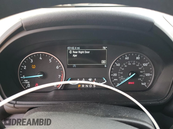 2021 Ford EcoSport SE with VIN MAJ3S2GE9MC399425, listed as a Copart auction lot 51862065 with 45,142 mi miles and Salvage Title. Bid and sale history available at carsss.com. Image 9.