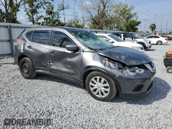 2016 Nissan Rogue S with VIN 5N1AT2MT7GC925228, listed as a Copart auction lot 49996655 with 125,622 mi miles and Salvage Title. Bid and sale history available at carsss.com. Image 4.