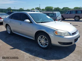 2013 Chevrolet Impala LTZ with VIN 2G1WC5E30D1266641, listed as a IAAI auction lot 39649556 with 148,380 mi miles. Bid and sale history available at carsss.com. Image 1.