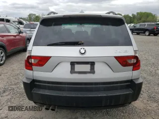 2004 BMW X3 2.5i with VIN WBXPA73464WB23488, listed as a Copart auction lot 54877915 with 136,927 mi miles and Clean Title. Bid and sale history available at DreamBid. Image 6.