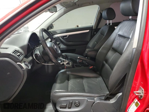 2008 Audi A4 с VIN WAUKF98E88A033021, выставлен на аукционе Copart как лот 47732935 с пробегом 183 491 миль миль и Списание • Salvage title. История ставок и продаж доступна на DreamBid. Изображение 7.